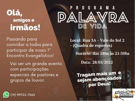 1º Encontro Evangelístico